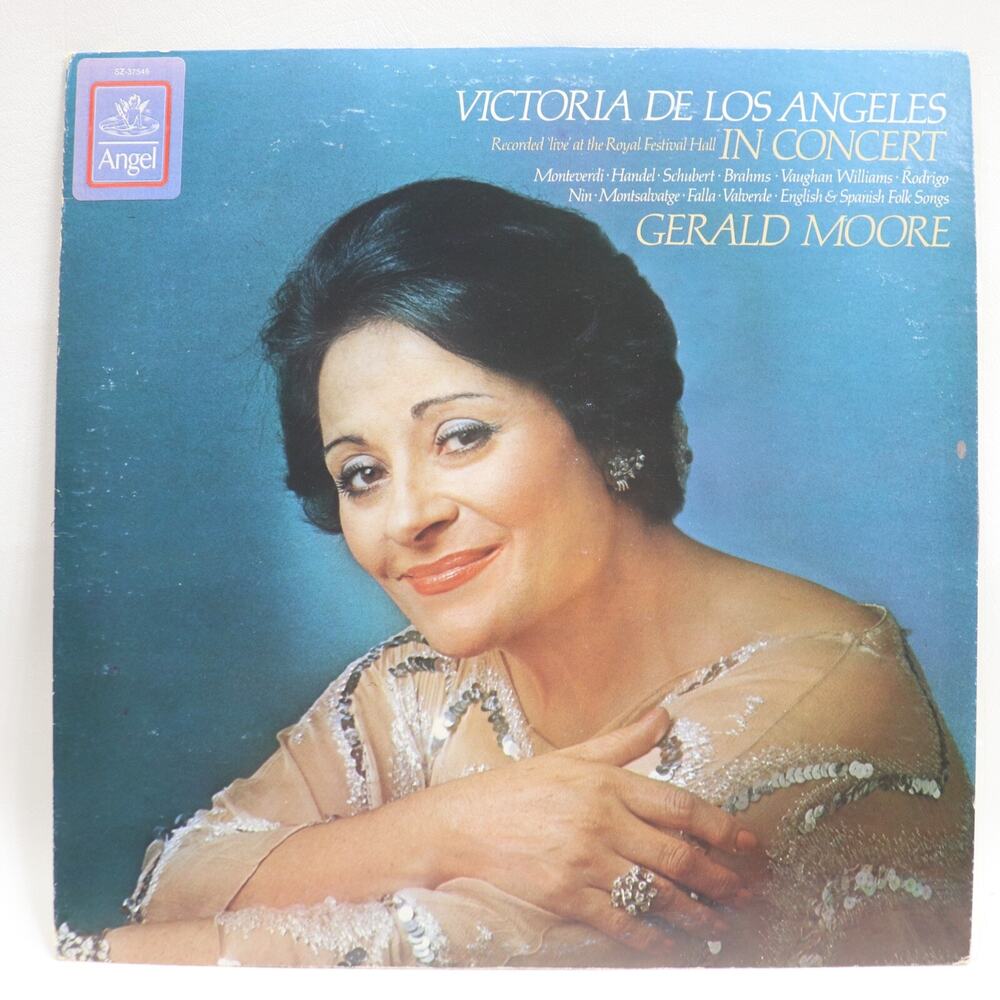 Victoria de los Angeles Live Royal Concert Hall LP